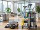 Doanh nghiệp vệ sinh kết hợp robot và nhân công để nâng hiệu quả làm sạch